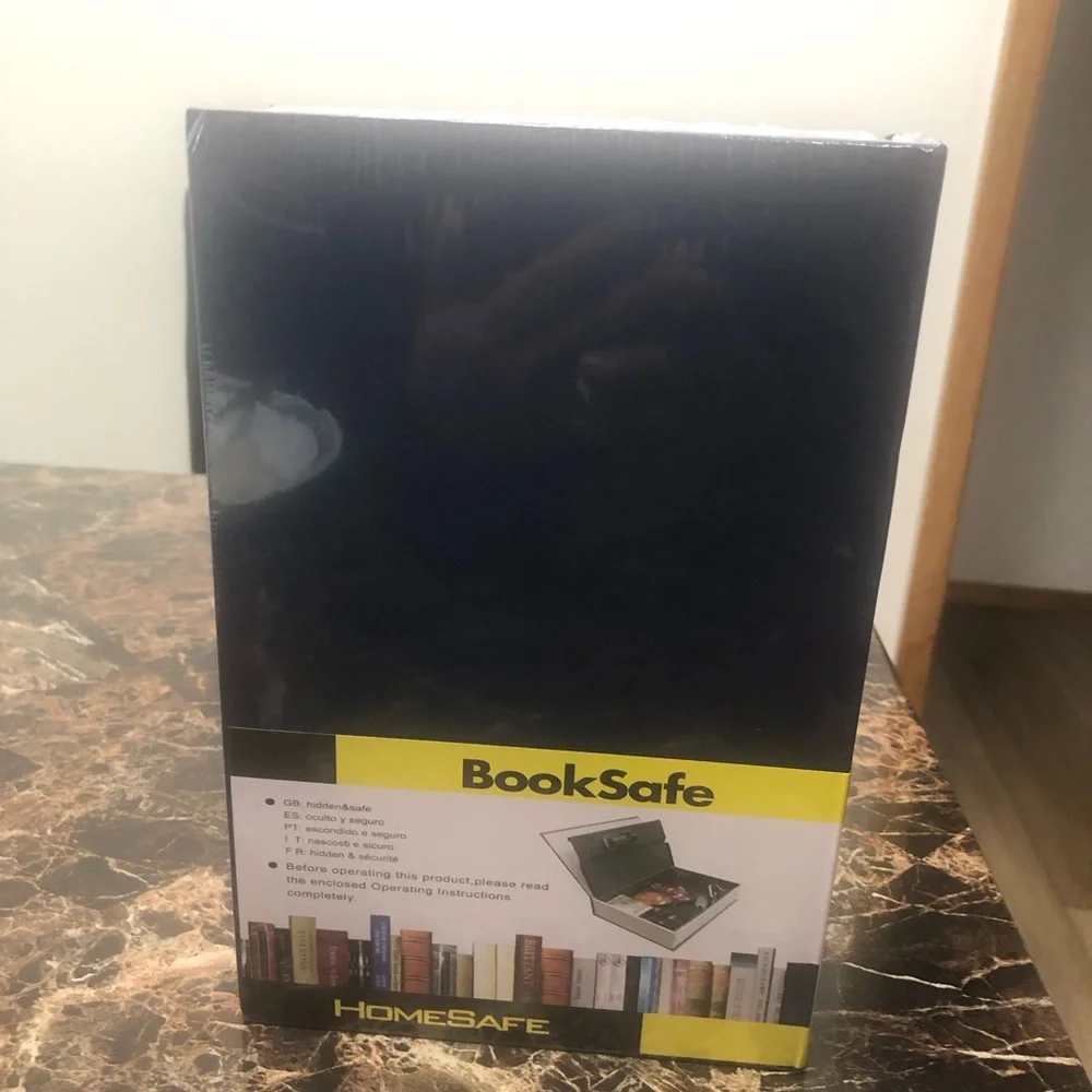 HomeSafe Eterna Blue Book Safe with Password Lock(New)